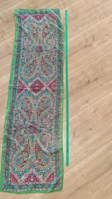 Chusta Apaszka Szal Szalik 100% Jedwab Jedwabny. 165 x 50. Persley