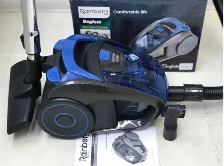 Пилосос rainberg rb-652 tb 3L  турбощетка пылесос пилосмок  колбовый