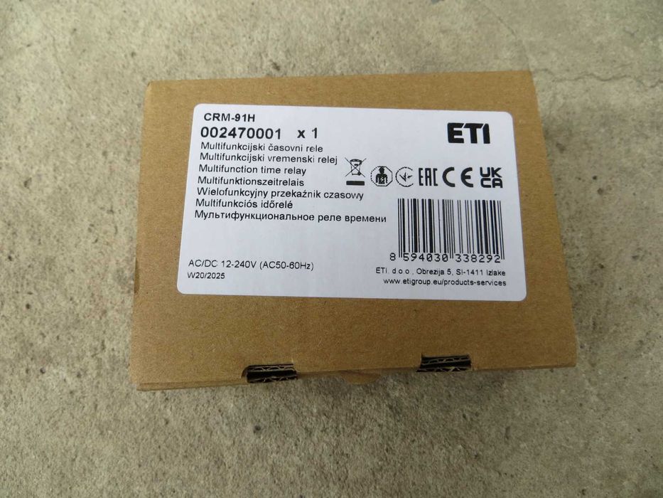 Реле часу ETI CRM-91H нове