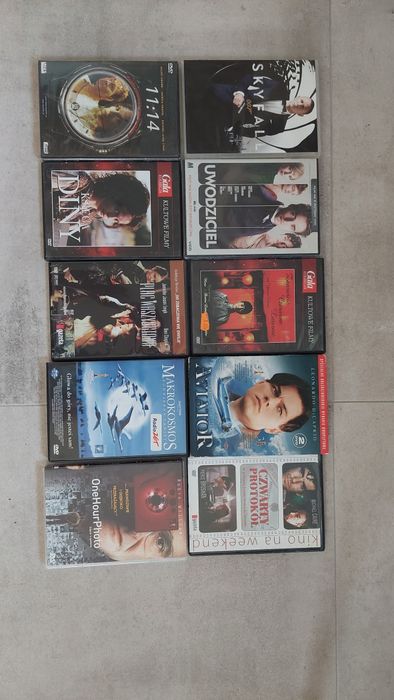 10 filmów na DVD światowe i znane