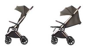 Nowość 2025 wózek spacerowy ESPIRO FLAME 10 Black CZARNY Premium