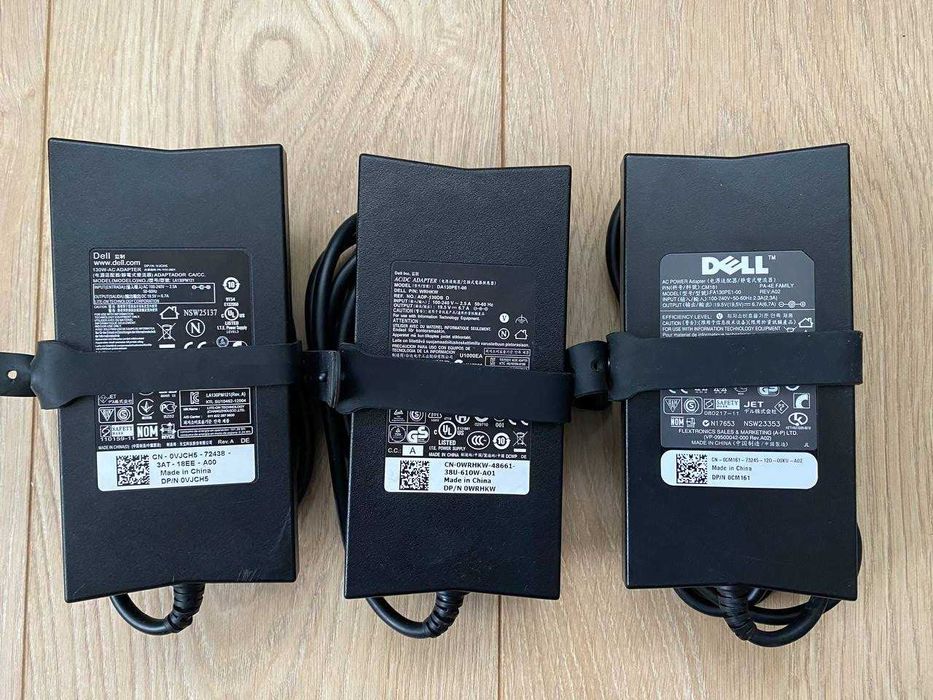 Зарядний блок Dell 19.5V 6.7A 130W роз'єм 7.4х5.0 мм ОРИГІНАЛ