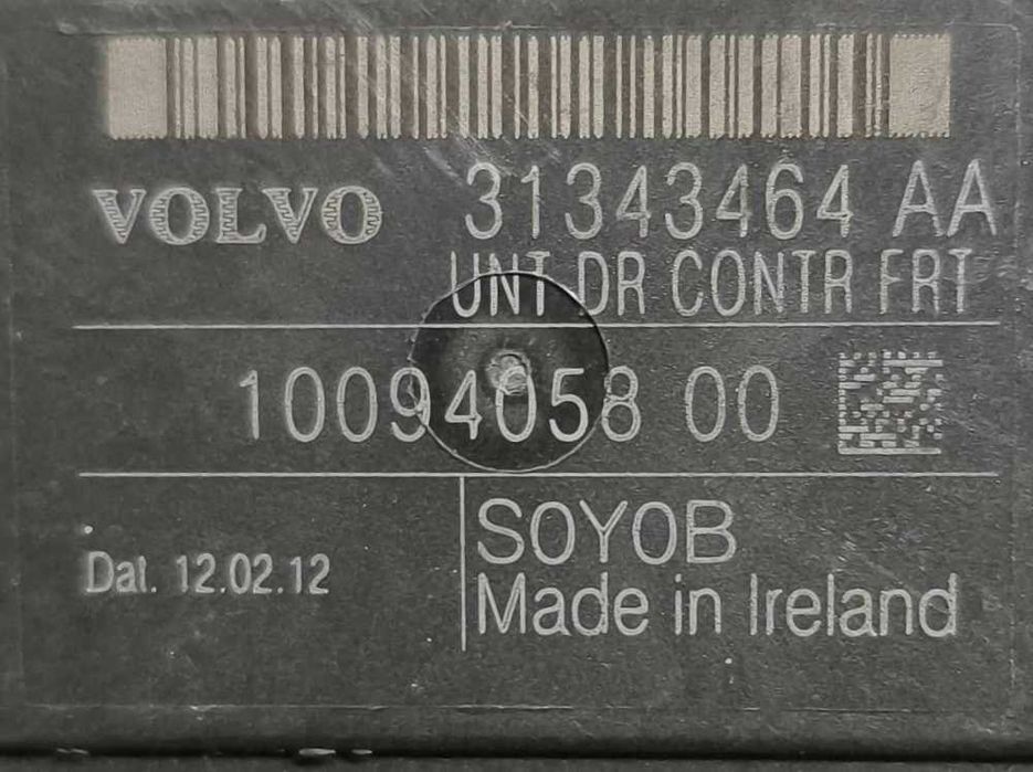 Módulo Porta Frente Esquerdo 31343464 - VOLVO XC60 I SUV