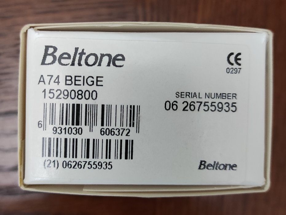 Слуховий апарат Beltone А74, новий.