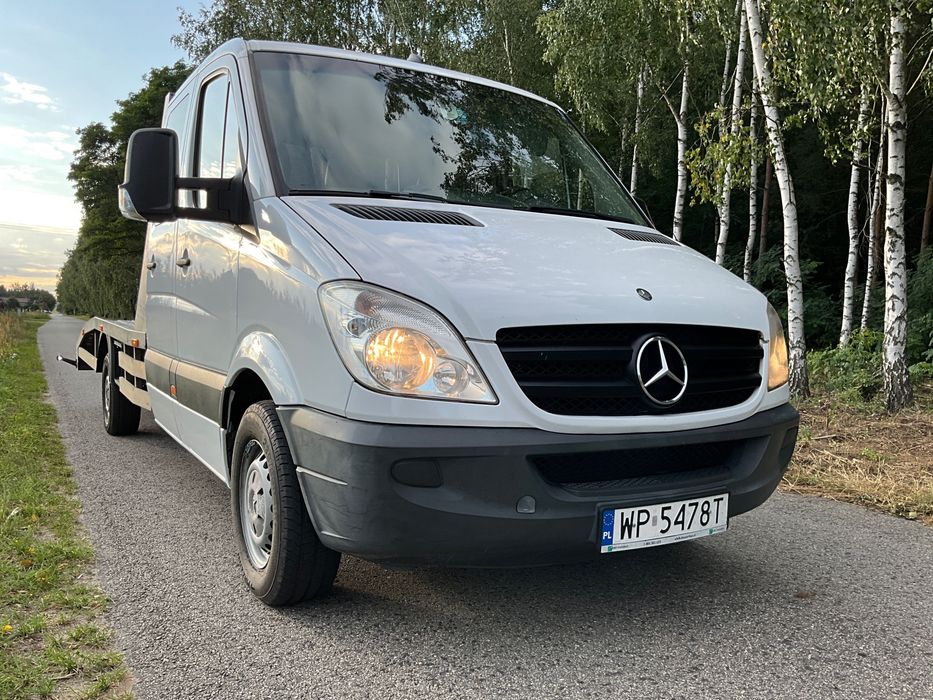 Mercedes sprinter 315CDI~LAWETA-stan idealny!!!Oryginalny przebieg – udokumentowany