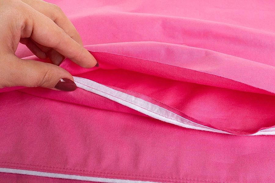 Wsyp Na Poduszkę Bawełna Andrychowski Różowy 70x80