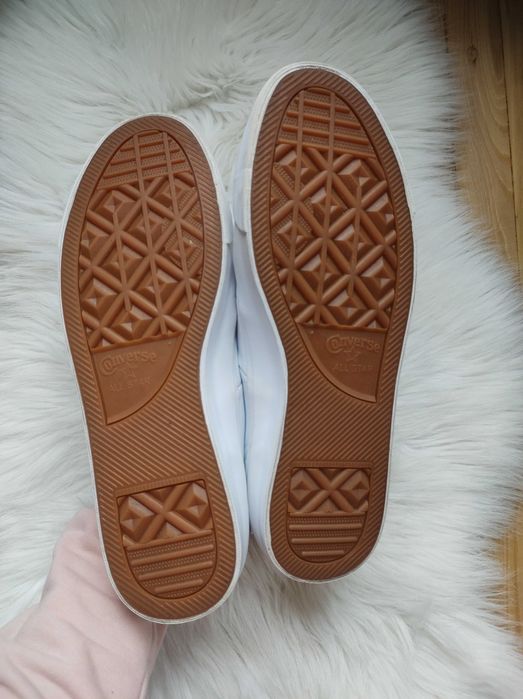 Converse rozmiar 45 skórzane trampki męskie