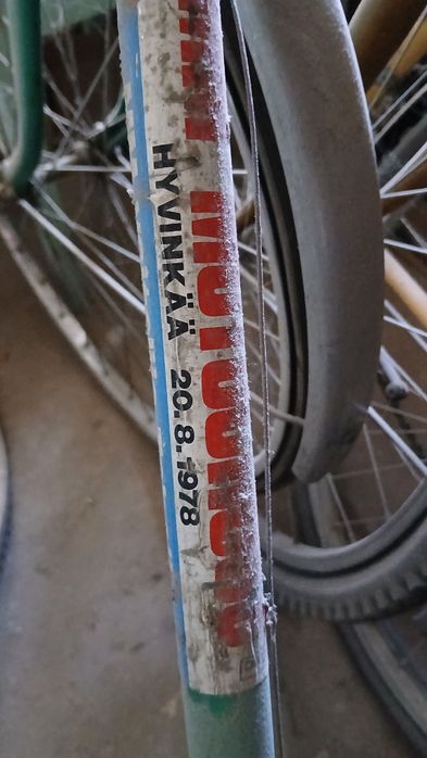 Romet MM-Voltelija Teboil Hyvinkaa 20.8.1978 rower kolekcjonerski