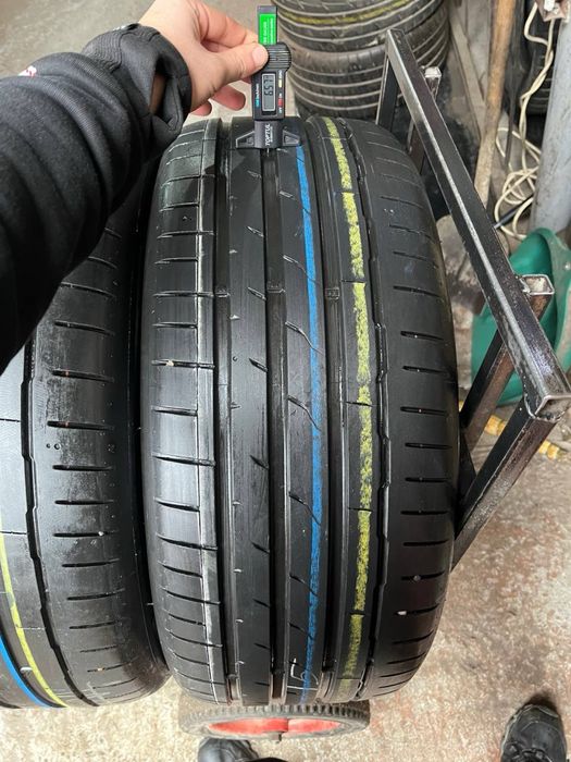 Шины бу 255 45 R 19 Hankook s1evo3 EV T2 бесшумный лето комплект