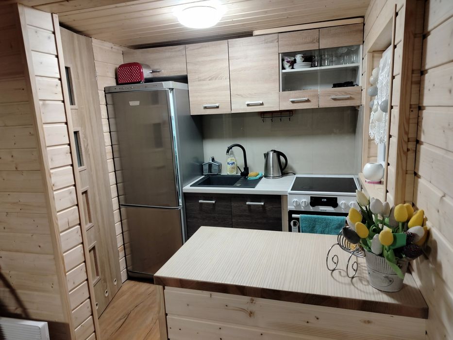 Domek na Kaszubach,BALIA sauna JACUZZI,staw, wieś