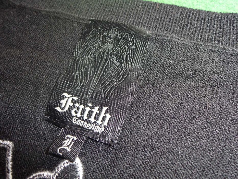 FAITH Connexion oryginalne LUX czarne bolerko ćwieki cyrkonie hafty S