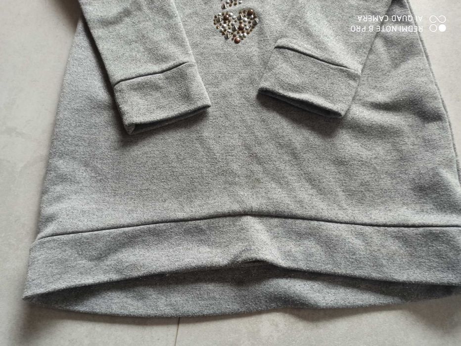 Dresowa sukienka, tunika na ok 150