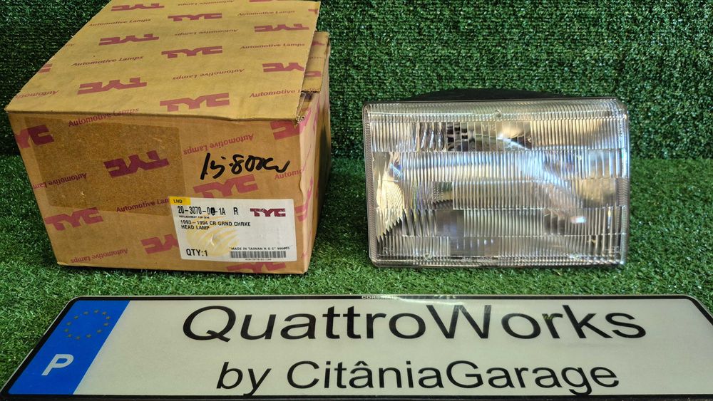 Otica Farol Direito Jeep Grand Cherokee ZJ 1993 a 1994 Ref. 20-3070-01-1A NOVO