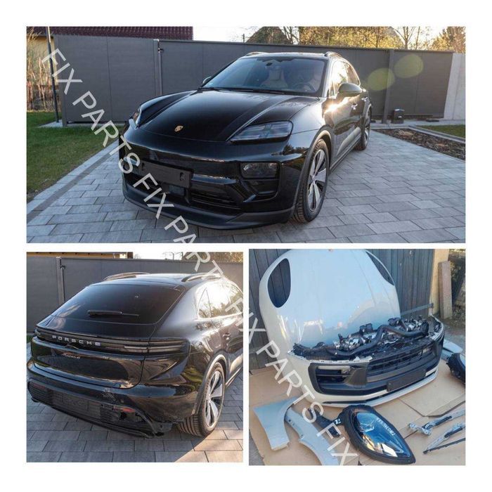 Двері Porsche Macan Electric, S, GTS, Turbo + скло, обшивка, ручки