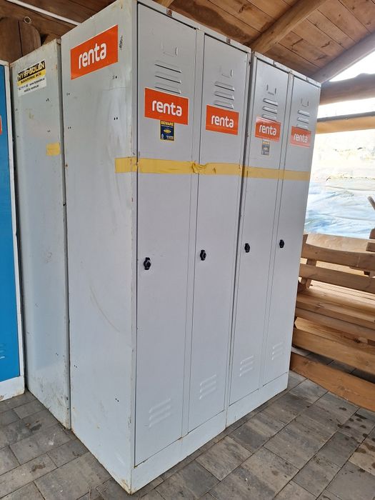 Szafka pracownicza BHP podwójna metalowa bardzo dobry stan