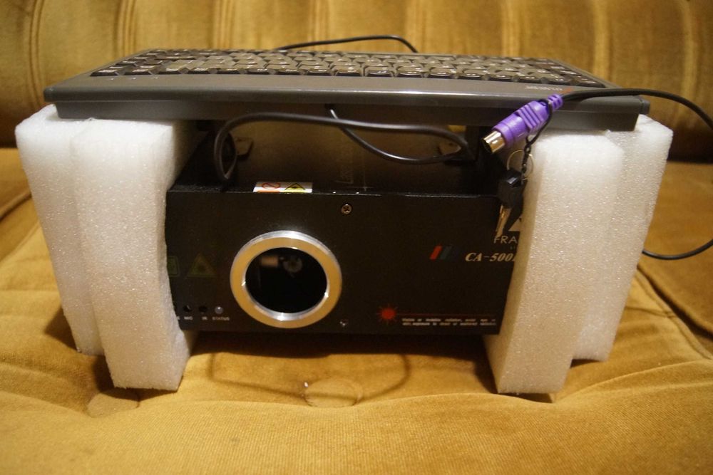 laser Fractal lights CA- 400 RGB stan idealny