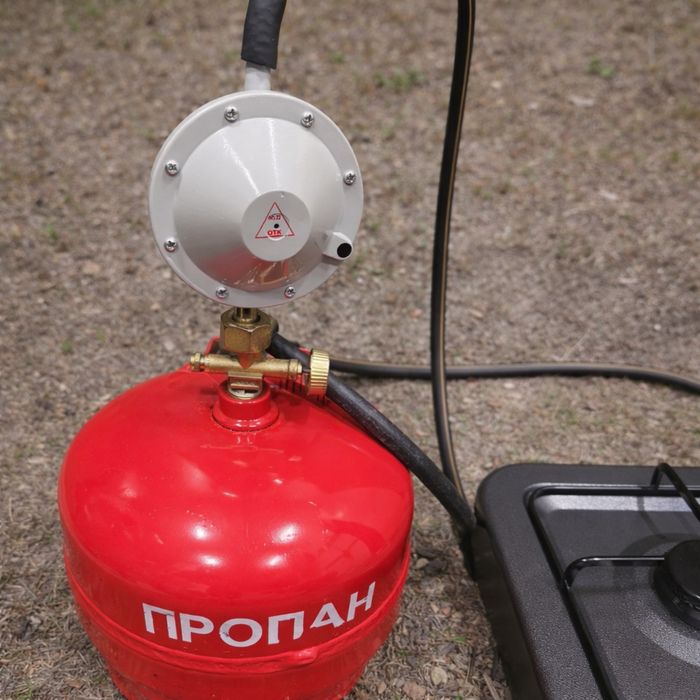 Портативна газова плита з балоном / плита з балоном 5л/ газовая плитка