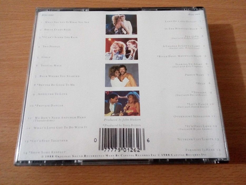 TINA TURNER - Tina Live In Europe 2xCD