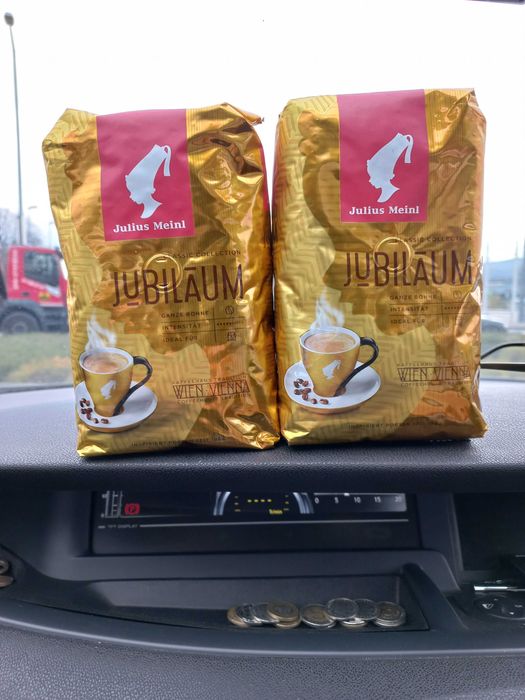 Кофе Julius Meinl  Jubiläum и Präsident молотый и в зёрнах.