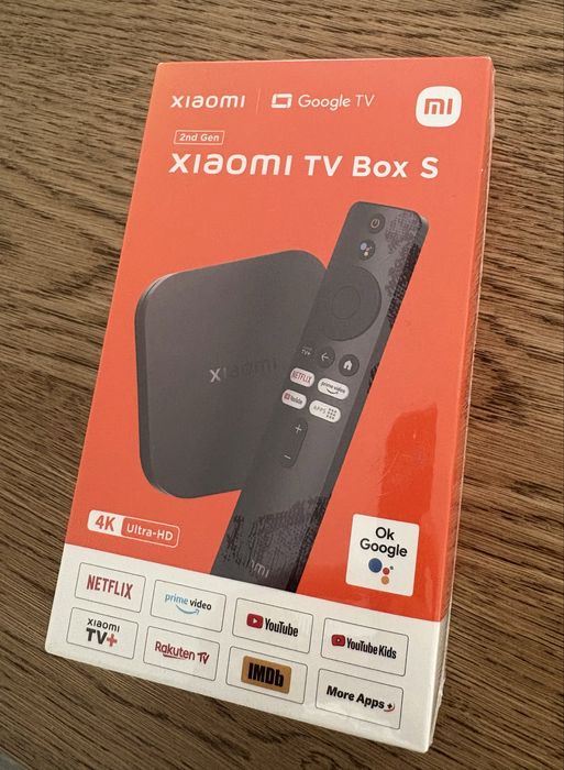 Xiaomi TV Box S - Novo e embalado