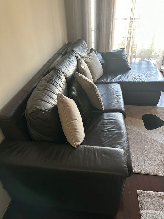 Sofá com Chaise longue