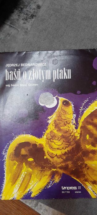 Baśń o złotym ptaku wg baśni braci Grimm płyta  winyl