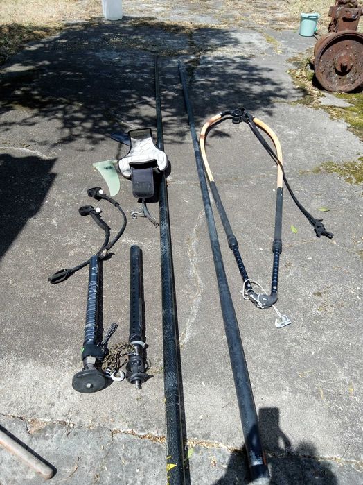 material diverso de windsurf