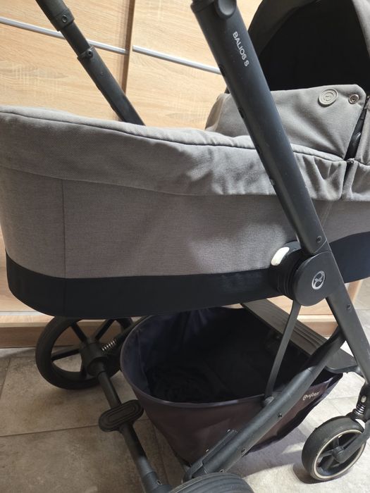 Wózek Cybex Balios S LUX 2w1 spacerówka + gondola po córce.