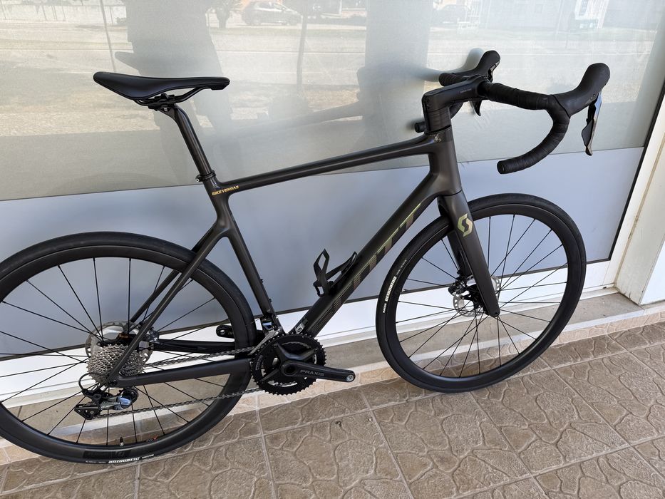 Bicicleta de estrada Scott - rodas carbono - Tamanho L