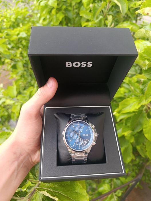 НОВИЙ!!! Чоловічий годинник HUGO BOSS 1513478 Grand Prix.кого зацікавив пишіть.