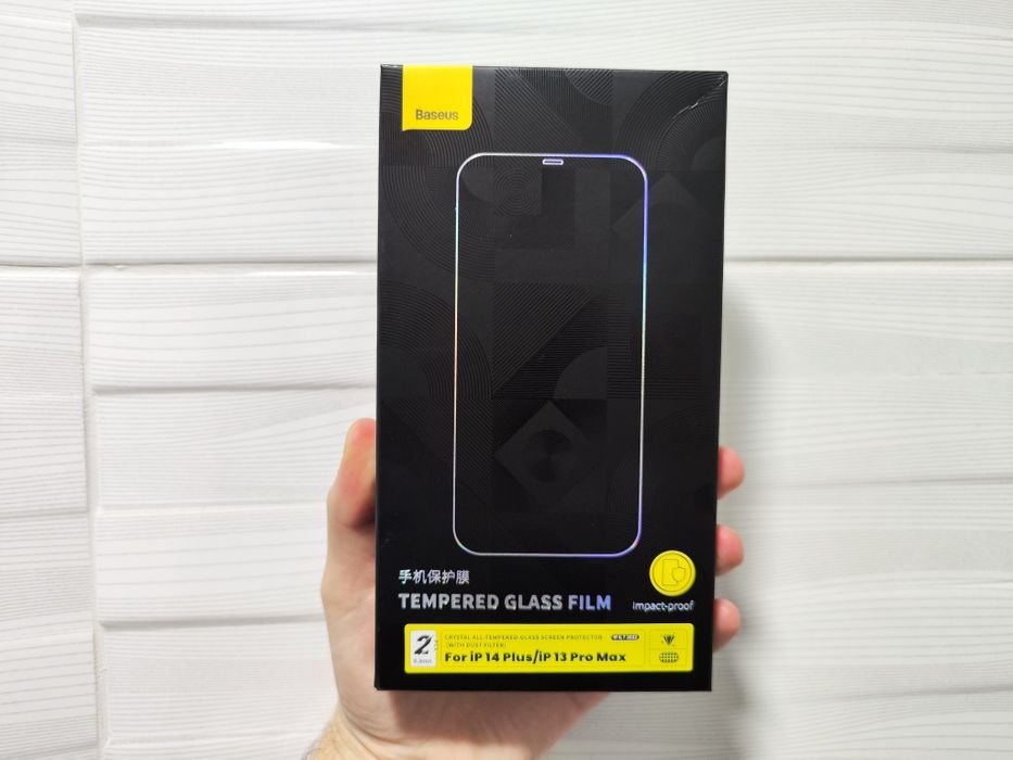 Apple iPhone 13 Pro Max / iPhone 14 Plus Baseus. 2 скла із сіточкою