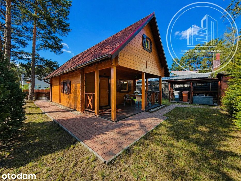 Dom letniskowy do zamieszkania - 100 m od jeziora