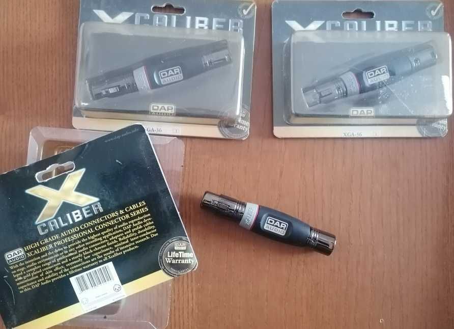 3 inversores de fase DAP audio XLR