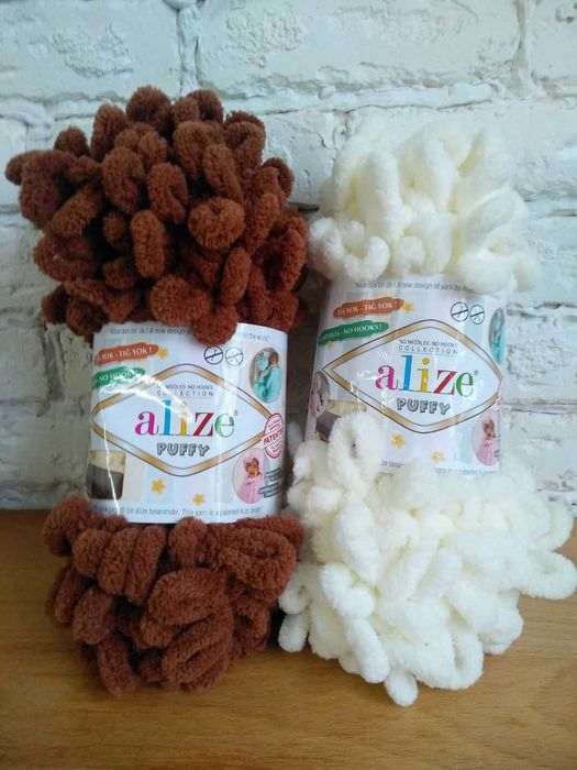 Пряжа ALIZE PUFFY 100г цена за комплект 3шт