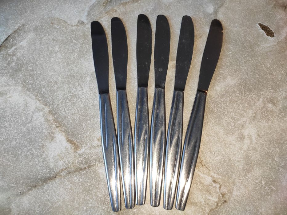 Noże Gerlach sygnowane ciężkie PRL