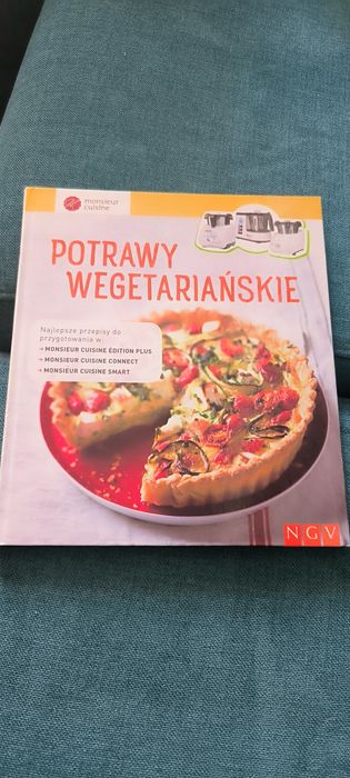 Książka kucharska Monsieur Cuisine nowa