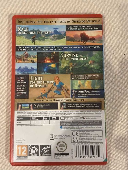 Gra Nintendo Switch 2 The Legend Of Zelda Breath Of The Wild
