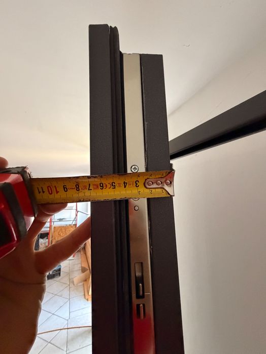 Drzwi WIKĘD z ościeżnicą aluminiową TERMO OPTIMUM 961x2100