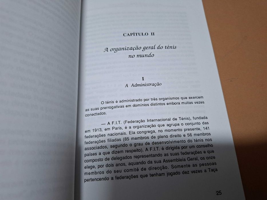 O Ténis  de Raymond Thomas e J. P. Chombar