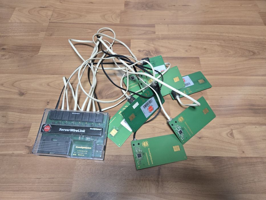 SerwerWireLink - GreenEightSystem,rozdzielacz  plus karty