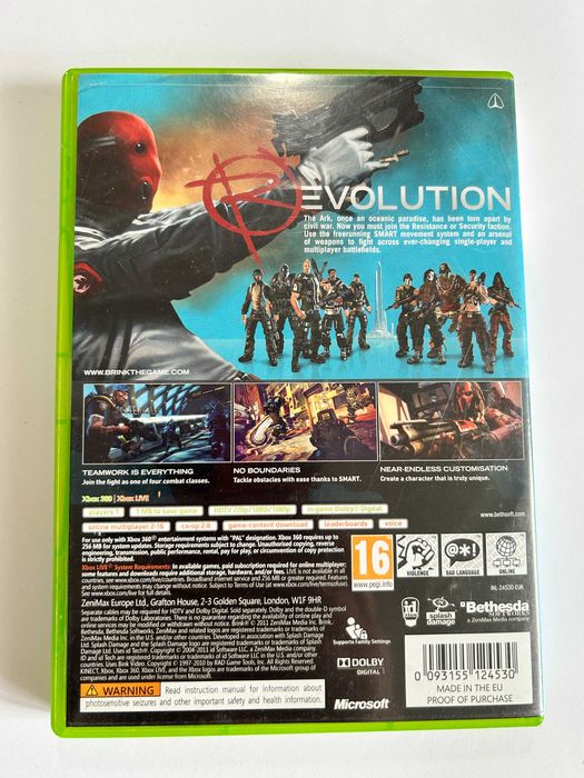 Brink Microsoft Xbox 360