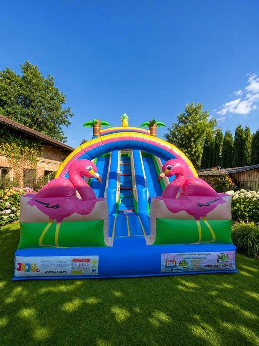 Dmuchaniec dla dzieci na komunie, urodziny, wesele, imprezę, festyn. Zamki dmuchane do wynajęcia Zjeżdżalnie dmuchane Place zabaw dla dzieci