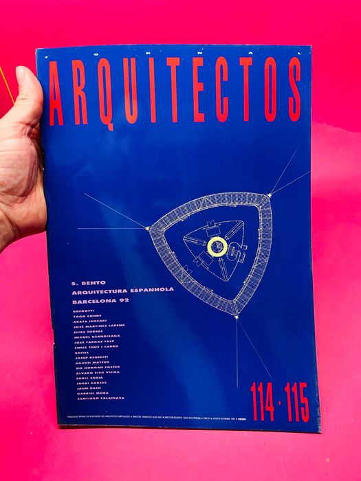 Jornal Arquitectos - S. Bento / Arquitectura Espanhola / Barcelona 92
