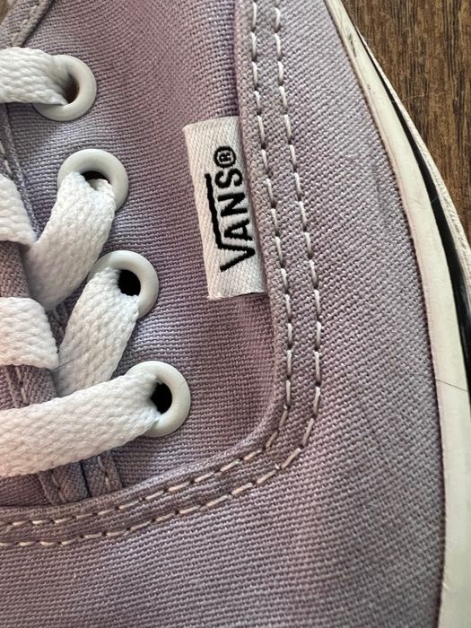 Lawendowe trampki Vans