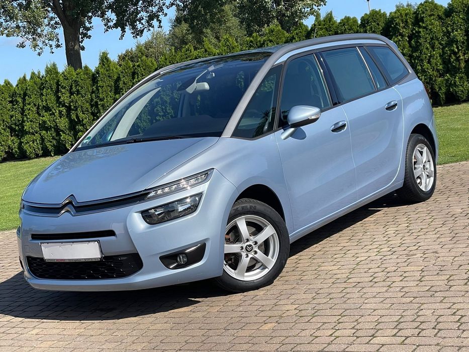 Citroën C4 Grand Picasso Sliczny KOLOR Niemiec 7 Osobowy Kamera Navi Alugelgi