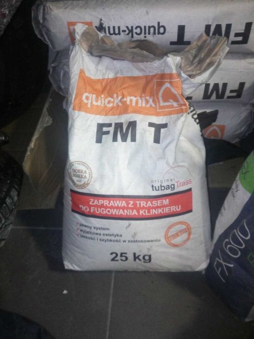 Fuga,Zaprawa z trasem do Murowania Klinkieru Grafitowa