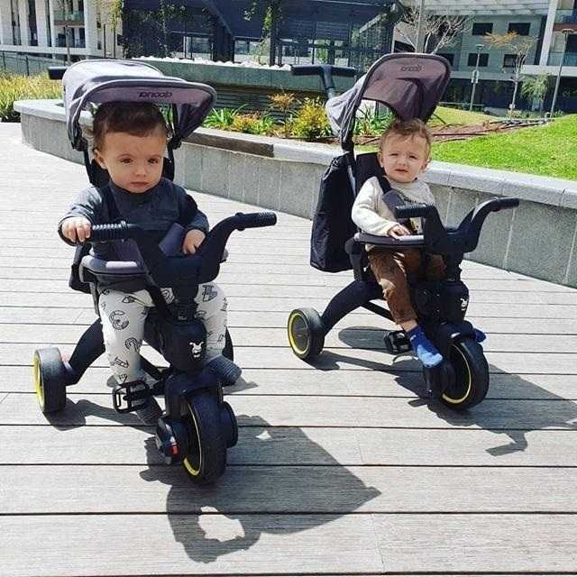 Самый компактный складной велосипед в мире. Коляска, беговел 5 в 1