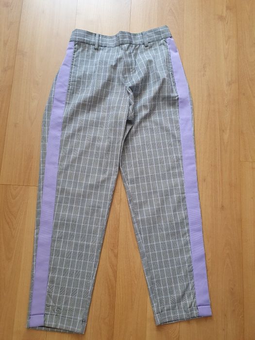 Spodnie krata roz.L