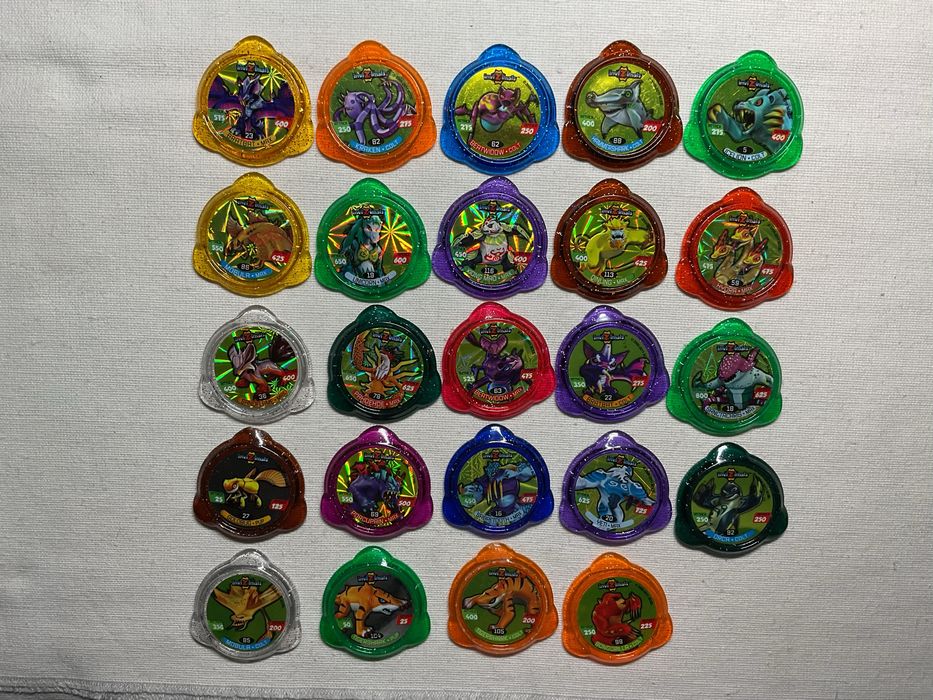 Tazos pokemon panini bollycao