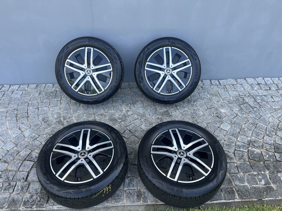 4 Jantes 18 Mercedes 5x112 Originais - Com 4 Pneus 235/55R18